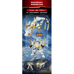 FORANGE FC1043 1043 THẦN CHIẾN TRANH TUYỆT VỜI RỒNG VÀNG bộ đồ chơi xếp lắp ráp ghép mô hình 300 khối