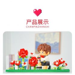 GOQI GQ-3006 3006 GQ3006 ĐÈN GƯƠNG ĐÁM MÂY GQ CẦU HÔN HOÀNG TỬ BÉ bộ đồ chơi xếp lắp ráp ghép mô hình 1149 khối