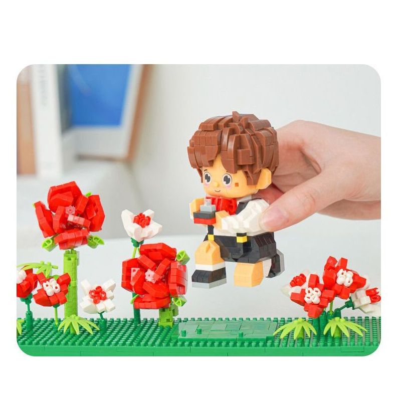 GOQI GQ-3006 3006 GQ3006 ĐÈN GƯƠNG ĐÁM MÂY GQ CẦU HÔN HOÀNG TỬ BÉ bộ đồ chơi xếp lắp ráp ghép mô hình 1149 khối