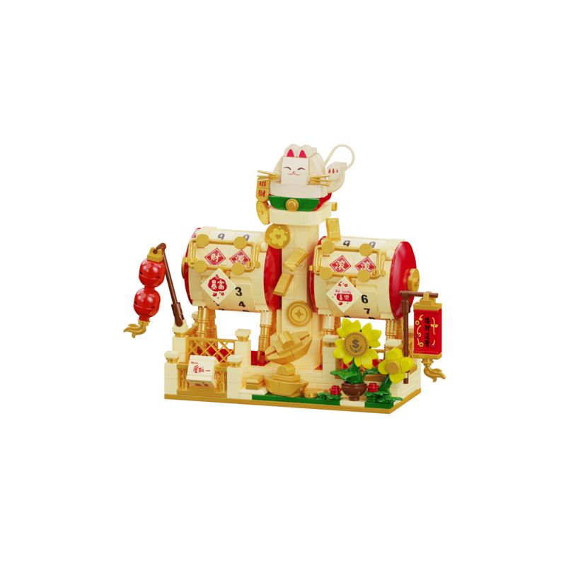 GOQI GQ-3018 3018 GQ3018 non Lego MỖI CON CHÓ ĐỀU CÓ NGÀY CỦA MÌNH bộ đồ chơi xếp lắp ráp ghép mô hình Creator HAVE MONEY Sáng Tạo 625 khối