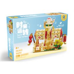 GOQI GQ-3018 3018 GQ3018 MỖI CON CHÓ ĐỀU CÓ NGÀY CỦA MÌNH bộ đồ chơi xếp lắp ráp ghép mô hình Creator HAVE MONEY Sáng Tạo 625 khối