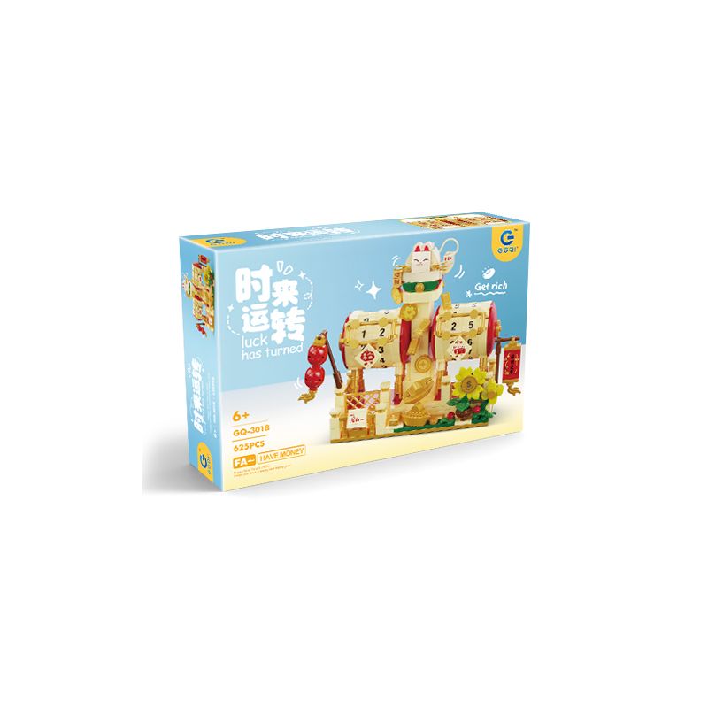 GOQI GQ-3018 3018 GQ3018 MỖI CON CHÓ ĐỀU CÓ NGÀY CỦA MÌNH bộ đồ chơi xếp lắp ráp ghép mô hình Creator HAVE MONEY Sáng Tạo 625 khối