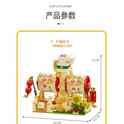 GOQI GQ-3018 3018 GQ3018 MỖI CON CHÓ ĐỀU CÓ NGÀY CỦA MÌNH bộ đồ chơi xếp lắp ráp ghép mô hình Creator HAVE MONEY Sáng Tạo 625 khối