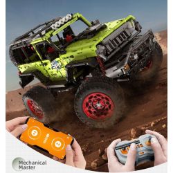 IM.MASTER QIHUI 9829-2 BẬC THẦY CƠ KHÍ XE ĐỊA HÌNH WRANGLER 1:6 tỷ lệ 1:6 bộ đồ chơi xếp lắp ráp ghép mô hình Technic Kỹ Thuật Công Nghệ Cao Mô Hình Phương Tiện 2545 khối