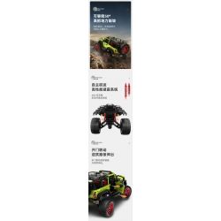 IM.MASTER QIHUI 9829-2 BẬC THẦY CƠ KHÍ XE ĐỊA HÌNH WRANGLER 1:6 tỷ lệ 1:6 bộ đồ chơi xếp lắp ráp ghép mô hình Technic Kỹ Thuật Công Nghệ Cao Mô Hình Phương Tiện 2545 khối