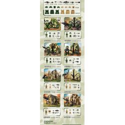 LE YI 72015 LỀU CẢNH QUÂN SỰ CỦA LỰC LƯỢNG ĐẶC BIỆT TRONG CHIẾN TRANH NGA-UKRAINE 8 KẾT HỢP TẤN CÔNG TIỀN TUYẾN YỂM TRỢ HOẠT ĐỘNG LƯỢC CHỈ HUY HỖ HẬU CẦN bộ đồ chơi xếp lắp ráp ghép mô hình Military Army Quân Sự Bộ Đội 524 khối