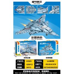 MINGDI LEIBAO K0923 0923 VŨ KHÍ QUAN TRỌNG NHẤT CỦA ĐẤT NƯỚC MÁY BAY Ý TƯỞNG A-61 bộ đồ chơi xếp lắp ráp ghép mô hình Military Army Quân Sự Bộ Đội 428 khối