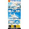 MINGDI LEIBAO K0925 0925 VŨ KHÍ QUAN TRỌNG NHẤT CỦA ĐẤT NƯỚC MÁY BAY NÉM BOM H-JI6 bộ đồ chơi xếp lắp ráp ghép mô hình Military Army Quân Sự Bộ Đội 410 khối