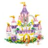 MINGDI LEIBAO K0895 0895 LÂU ĐÀI HOA bộ đồ chơi xếp lắp ráp ghép mô hình Girl PRINCESS CASTLE Con Gái 519 khối