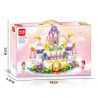 MINGDI LEIBAO K0895 0895 LÂU ĐÀI HOA bộ đồ chơi xếp lắp ráp ghép mô hình Girl PRINCESS CASTLE Con Gái 519 khối