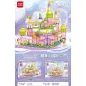 MINGDI LEIBAO K0898 0898 LÂU ĐÀI KẸO bộ đồ chơi xếp lắp ráp ghép mô hình Girl PRINCESS CASTLE Con Gái 509 khối