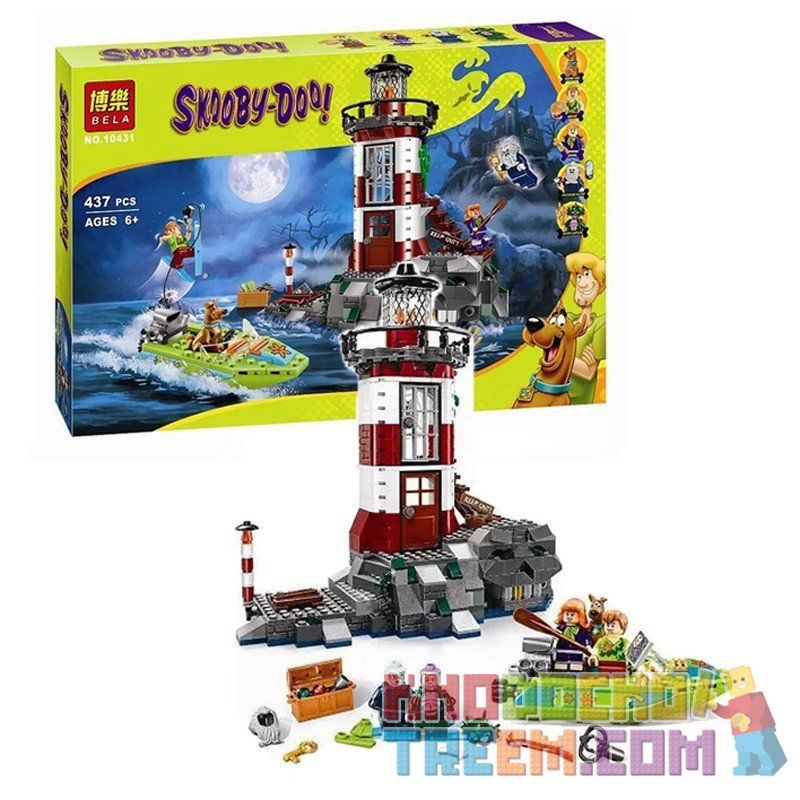 NOT Lego HAUNTED LIGHTHOUSE 75903 Bela 10431 Lari 10431 xếp lắp