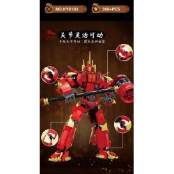 Kazi KY8103 8103 TAM QUỐC PHÉP THUẬT TỪ CHỬ bộ đồ chơi xếp lắp ráp ghép mô hình 368 khối