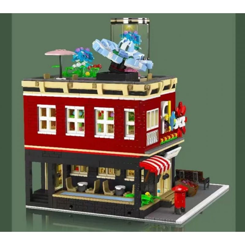 MouldKing 16056 Mould King 16056 CỬA HÀNG HOA bộ đồ chơi xếp lắp ráp ghép mô hình Creator FLOWER SHOP Sáng Tạo 2291 khối MouldKing 16056 Mould King 16056 CỬA HÀNG HOA bộ đồ chơi xếp lắp ráp ghép mô hình Creator FLOWER SHOP Sáng Tạo 2291 khối