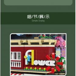 MouldKing 16056 Mould King 16056 CỬA HÀNG HOA bộ đồ chơi xếp lắp ráp ghép mô hình Creator FLOWER SHOP Sáng Tạo 2291 khối MouldKing 16056 Mould King 16056 CỬA HÀNG HOA bộ đồ chơi xếp lắp ráp ghép mô hình Creator FLOWER SHOP Sáng Tạo 2291 khối