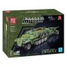 MouldKing 20027 Mould King 20027 XE BỌC THÉP NỬA BÁNH SÚNG CHỐNG TĂNG bộ đồ chơi xếp lắp ráp ghép mô hình Military Army SD.KFZ.251/1 Quân Sự Bộ Đội 1298 khối