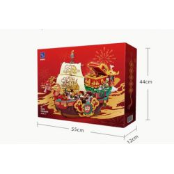 PANTASY 18009 WEALTH FREEDOM NĂM MỚI ĐỘC QUYỀN bộ đồ chơi xếp lắp ráp ghép mô hình Creator Sáng Tạo