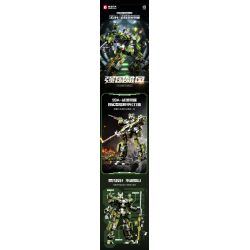 SEMBO 203171 CƯỜNG QUỐC 99A-CHIẾN TRƯỜNG VINH QUANG bộ đồ chơi xếp lắp ráp ghép mô hình 1634 khối