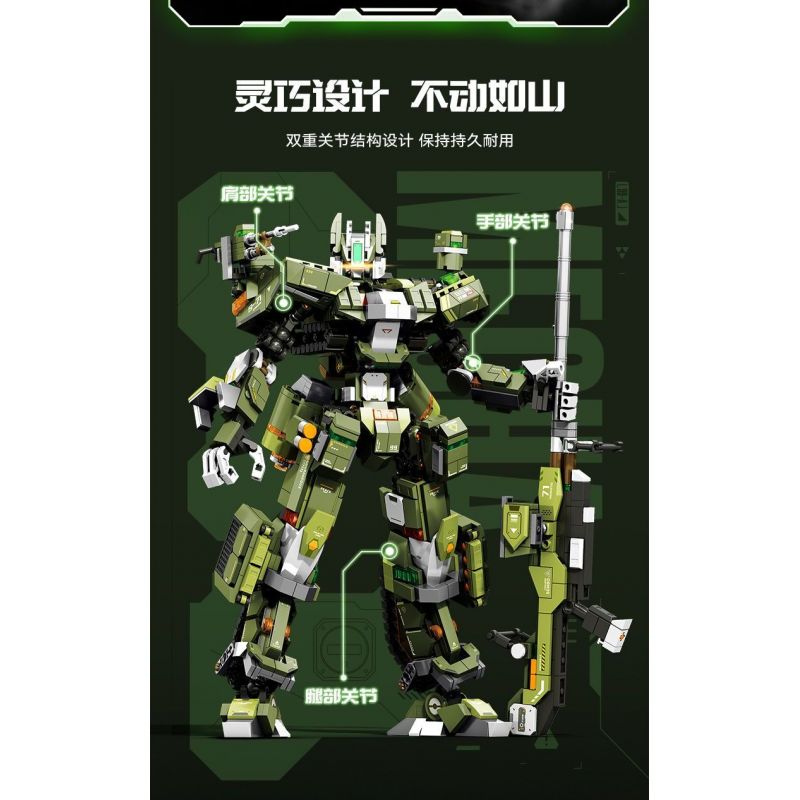 SEMBO 203171 CƯỜNG QUỐC 99A-CHIẾN TRƯỜNG VINH QUANG bộ đồ chơi xếp lắp ráp ghép mô hình 1634 khối