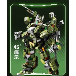 SEMBO 203171 CƯỜNG QUỐC 99A-CHIẾN TRƯỜNG VINH QUANG bộ đồ chơi xếp lắp ráp ghép mô hình 1634 khối