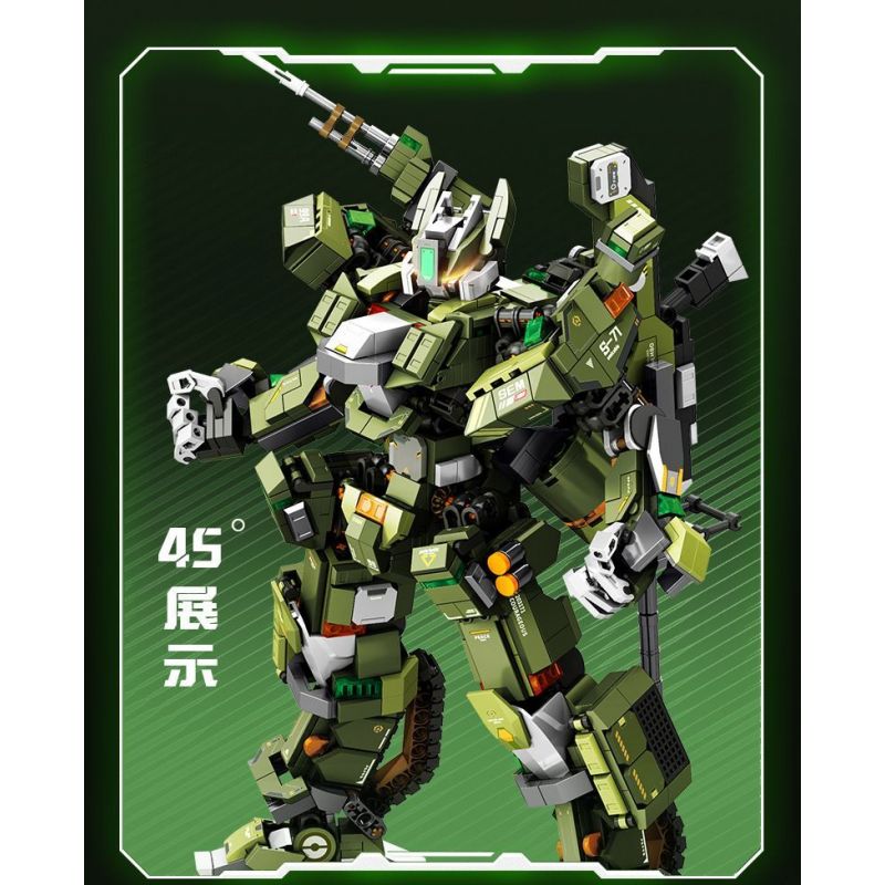 SEMBO 203171 CƯỜNG QUỐC 99A-CHIẾN TRƯỜNG VINH QUANG bộ đồ chơi xếp lắp ráp ghép mô hình 1634 khối