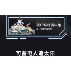 JMBRICKLAYER 70006 WEKKI 506502 KẾ HOẠCH DI CHUYỂN SAO bộ đồ chơi xếp lắp ráp ghép mô hình PLANET IMMIGRATION 2803 khối