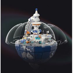 JMBRICKLAYER 70006 WEKKI 506502 KẾ HOẠCH DI CHUYỂN SAO bộ đồ chơi xếp lắp ráp ghép mô hình PLANET IMMIGRATION 2803 khối