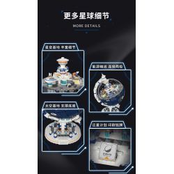 JMBRICKLAYER 70006 WEKKI 506502 KẾ HOẠCH DI CHUYỂN SAO bộ đồ chơi xếp lắp ráp ghép mô hình PLANET IMMIGRATION 2803 khối