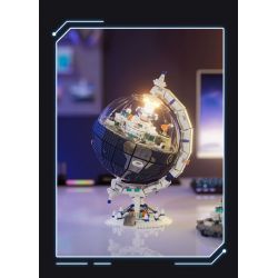 JMBRICKLAYER 70006 WEKKI 506502 KẾ HOẠCH DI CHUYỂN SAO bộ đồ chơi xếp lắp ráp ghép mô hình PLANET IMMIGRATION 2803 khối