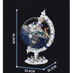 JMBRICKLAYER 70006 WEKKI 506502 KẾ HOẠCH DI CHUYỂN SAO bộ đồ chơi xếp lắp ráp ghép mô hình PLANET IMMIGRATION 2803 khối
