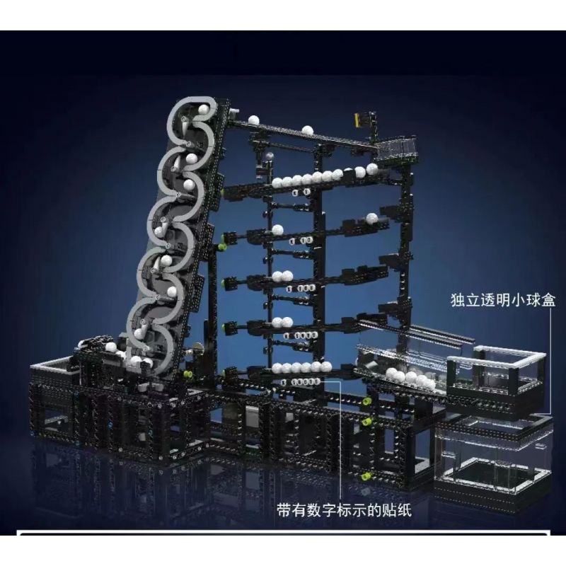 MouldKing 26012 Mould King 26012 REBRICKABLE MOC-96326 96326 MOC96326 NHÀ MÁY DÂY CHUYỀN LẮP RÁP GBC ĐẾM BÓNG LOGARIT bộ đồ chơi xếp lắp ráp ghép mô hình Technic LOGARITHMIC BALL CALCULATOR Kỹ Thuật Công Nghệ Cao Mô Hình Phương Tiện 2066 khối