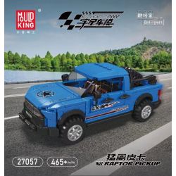 MouldKing 27057 Mould King 27057 XE BÁN TẢI RAPTOR bộ đồ chơi xếp lắp ráp ghép mô hình Speed Champions Racing Cars RAPTOR PICKUP Đua Xe Công Thức 465 khối
