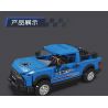 MouldKing 27057 Mould King 27057 XE BÁN TẢI RAPTOR bộ đồ chơi xếp lắp ráp ghép mô hình Speed Champions Racing Cars RAPTOR PICKUP Đua Xe Công Thức 465 khối