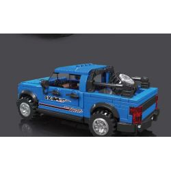 MouldKing 27057 Mould King 27057 XE BÁN TẢI RAPTOR bộ đồ chơi xếp lắp ráp ghép mô hình Speed Champions Racing Cars RAPTOR PICKUP Đua Xe Công Thức 465 khối