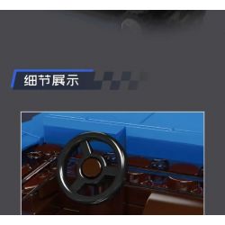 MouldKing 27057 Mould King 27057 XE BÁN TẢI RAPTOR bộ đồ chơi xếp lắp ráp ghép mô hình Speed Champions Racing Cars RAPTOR PICKUP Đua Xe Công Thức 465 khối