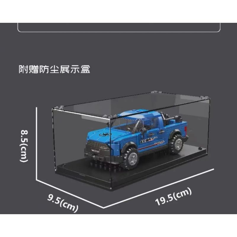 MouldKing 27057 Mould King 27057 XE BÁN TẢI RAPTOR bộ đồ chơi xếp lắp ráp ghép mô hình Speed Champions Racing Cars RAPTOR PICKUP Đua Xe Công Thức 465 khối