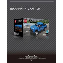 MouldKing 27057 Mould King 27057 XE BÁN TẢI RAPTOR bộ đồ chơi xếp lắp ráp ghép mô hình Speed Champions Racing Cars RAPTOR PICKUP Đua Xe Công Thức 465 khối