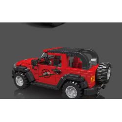 MouldKing 27058 Mould King 27058 NGƯỜI HAY CÃI LỘN bộ đồ chơi xếp lắp ráp ghép mô hình Speed Champions Racing Cars WEANGLER Đua Xe Công Thức 414 khối