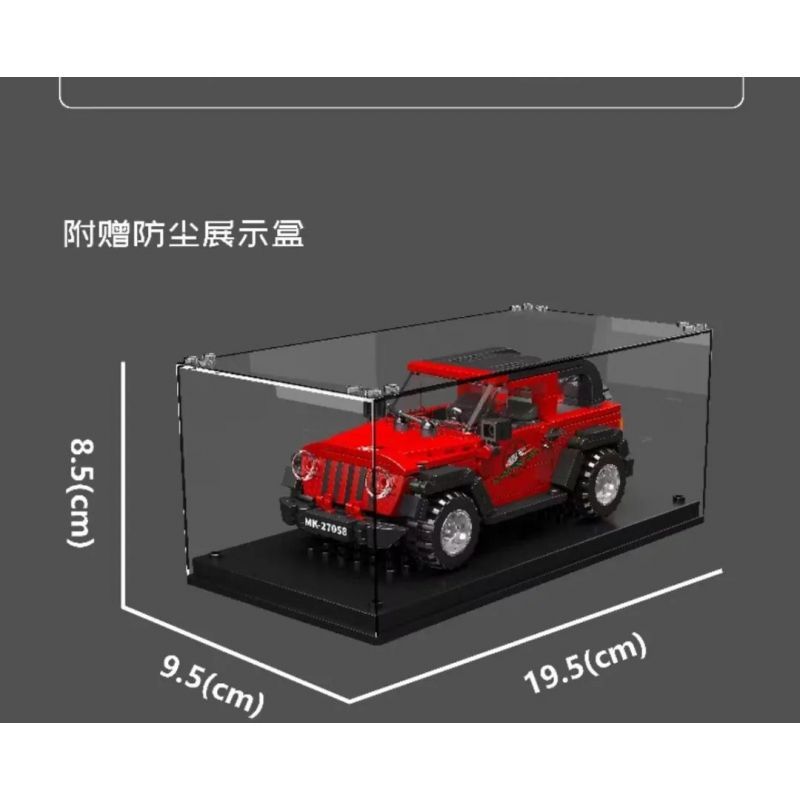 MouldKing 27058 Mould King 27058 NGƯỜI HAY CÃI LỘN bộ đồ chơi xếp lắp ráp ghép mô hình Speed Champions Racing Cars WEANGLER Đua Xe Công Thức 414 khối