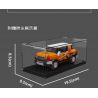 MouldKing 27059 Mould King 27059 TÀU TUẦN DƯƠNG FJ bộ đồ chơi xếp lắp ráp ghép mô hình Speed Champions Racing Cars FJ CRUISER Đua Xe Công Thức 414 khối