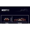 MouldKing 27060 Mould King 27060 PORSCHE 911 TARGA bộ đồ chơi xếp lắp ráp ghép mô hình Speed Champions Racing Cars Đua Xe Công Thức 362 khối