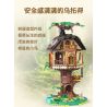 CADA DOUBLEE C66013 66013 THƯ VIỆN NHÀ TRÊN CÂY bộ đồ chơi xếp lắp ráp ghép mô hình Creator Sáng Tạo 1808 khối