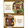 CADA DOUBLEE C66013 66013 THƯ VIỆN NHÀ TRÊN CÂY bộ đồ chơi xếp lắp ráp ghép mô hình Creator Sáng Tạo 1808 khối