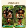 CADA DOUBLEE C66013 66013 THƯ VIỆN NHÀ TRÊN CÂY bộ đồ chơi xếp lắp ráp ghép mô hình Creator Sáng Tạo 1808 khối
