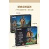 CADA DOUBLEE C66013 66013 THƯ VIỆN NHÀ TRÊN CÂY bộ đồ chơi xếp lắp ráp ghép mô hình Creator Sáng Tạo 1808 khối