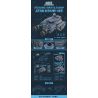 SMALL ANGLE JD021 XE TĂNG TƯƠNG LAI CỦA NGÔI SAO bộ đồ chơi xếp lắp ráp ghép mô hình Technic FUTURE BATTLESHIP Kỹ Thuật Công Nghệ Cao Mô Hình Phương Tiện 569 khối