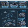SMALL ANGLE JD021 XE TĂNG TƯƠNG LAI CỦA NGÔI SAO bộ đồ chơi xếp lắp ráp ghép mô hình Technic FUTURE BATTLESHIP Kỹ Thuật Công Nghệ Cao Mô Hình Phương Tiện 569 khối