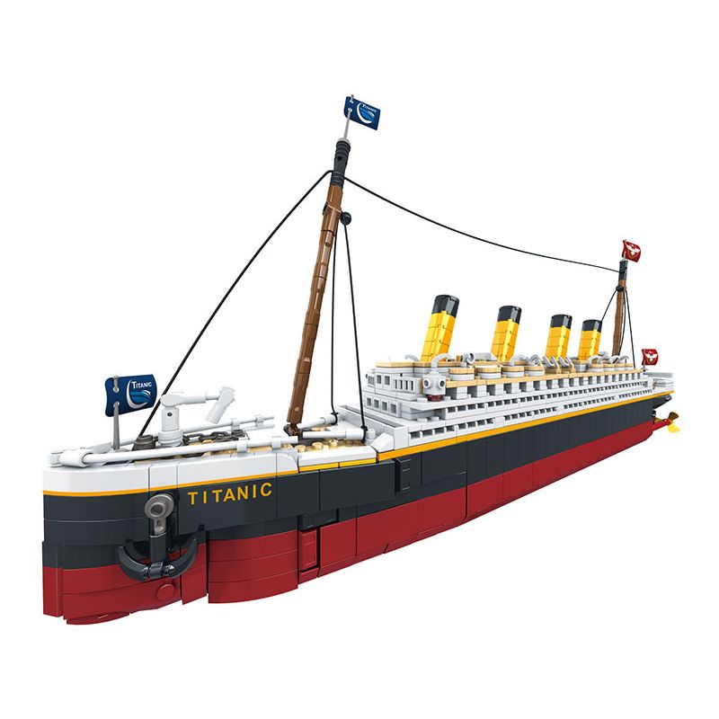 SX 9009 non Lego TÀU TITANIC bộ đồ chơi xếp lắp ráp ghép mô hình Creator Sáng Tạo 1507 khối