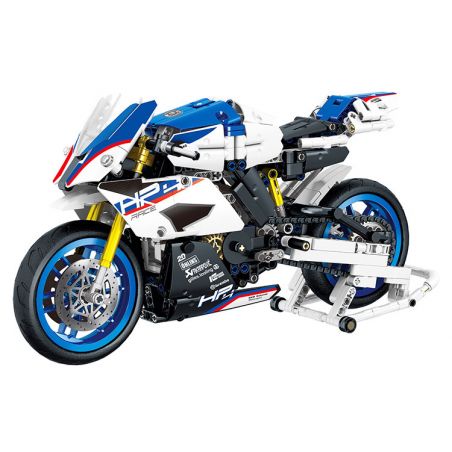 SX 9075 XE MÁY BMW HP4 bộ đồ chơi xếp lắp ráp ghép mô hình Technic LOCOMOTIVE HP4 Kỹ Thuật Công Nghệ Cao Mô Hình Phương Tiện 721 khối