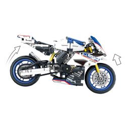 SX 9075 XE MÁY BMW HP4 bộ đồ chơi xếp lắp ráp ghép mô hình Technic LOCOMOTIVE HP4 Kỹ Thuật Công Nghệ Cao Mô Hình Phương Tiện 721 khối